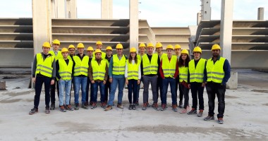 A delegation from Politecnico di Milano